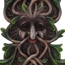 Laden Sie das Bild in den Galerie-Viewer, Mystical Forest Green Man Guardian Tree Spirit Wall Plaque Wiccan Pagan Art