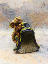 Load image into Gallery viewer, Whimsical Red Dragon with Pentagram Book of Shadows Money Bank Fantasy Saving Box Dragons Collection Hand Made from Quality Designer Resin-OsirisTradingUK