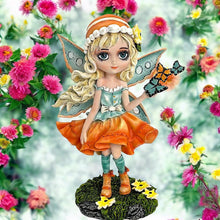 Laden Sie das Bild in den Galerie-Viewer, Enchanted Butterfly Fairy Mythical Statue Fantasy Figurine Home Decor Ornament Fairy Figurine Statue