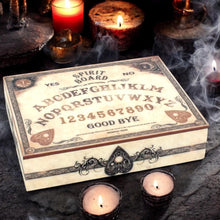 Laden Sie das Bild in den Galerie-Viewer, Ouija Spirit Board Jewellery Box Mystical Keepsake Storage Box Wiccan Occult Art Gift