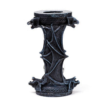 Load image into Gallery viewer, Gothic Vampire Bats Sand Timer Hourglass Fantasy Altar Decor Resin Ornament 19cm