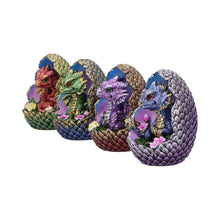 Load image into Gallery viewer, Enchanted Gothic Fantasy Dragon Egg Figurines Blooming Brood Collectible Statue