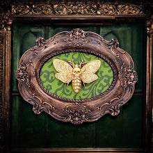 Load image into Gallery viewer, Gothic Moth Wall Plaque Baroque Style Home Decor Ornate Ornament Gift