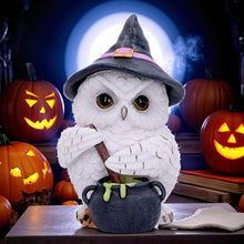Load image into Gallery viewer, Owl Potion Figurine Witchcraft Halloween Gothic Fantasy Ornament Home Decor