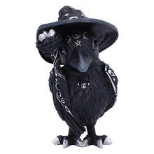 Load image into Gallery viewer, Cult Cuties Raven Witch Figurine Gothic Occult Crow Magic Collectible Ornament