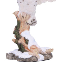 Load image into Gallery viewer, Majestic Snowy Owl Figurine Winter Scene Sculpture Wildlife Statue Art Decor Gift