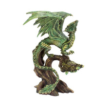 Load image into Gallery viewer, Forest Dragon Figurine Mystical Sculpture Gothic Fantasy Ornament mystical Collectable Art