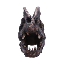 Laden Sie das Bild in den Galerie-Viewer, Dilophosaurus Dinosaur Skull Replica Realistic Resin Fossil Model Jurassic Fossil