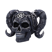 Load image into Gallery viewer, Gothic Baphomet Doll Skull Ornament Alchemy Fantasy Figurine Wiccan Pentagram Statue