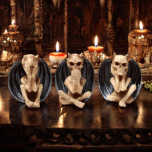 Load image into Gallery viewer, Three Wise Demons Figurines - Gothic Fallen Angels Devil Ornaments Resin Decor