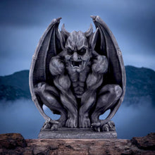 Load image into Gallery viewer, Resin Gargoyle Statue – Gothic Decor Garden Sculpture | Medieval Mythical Creature Ornament for Home and Outdoor Spaces