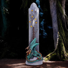 Load image into Gallery viewer, Mystical Vertical Dragon Incense Holder Gothic Ornament Aromatherapy Healing