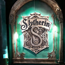 Load image into Gallery viewer, Harry Potter Slytherin Wall Plaque 19.8cm - Officially Licensed Hogwarts House Decor