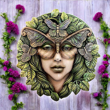 Load image into Gallery viewer, Celtic Goddess Tree Spirit Wall Plaque Mystical Garden Decor Spiritual Ornament