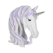 Load image into Gallery viewer, Enchanted Unicorn Bust Ornament Magical Fantasy Decor Mythical Creator Statue