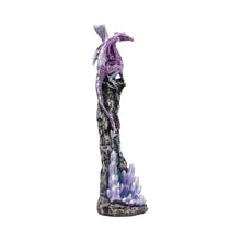 Load image into Gallery viewer, Dragon Guardian Incense Holder Gothic Burner Figurine Fantasy Ornament Gift
