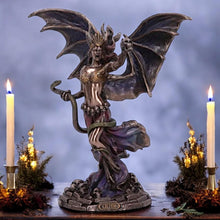 Load image into Gallery viewer, Lilith The First Wife Figurine Mythology Bronze Fantasy Ornament Collectable Decor