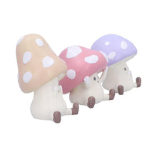 Load image into Gallery viewer, 3 Adorable Wise Toadstools Figurines Cute Whimsical See No Hear No Speak No Evil