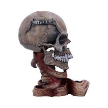 Laden Sie das Bild in den Galerie-Viewer, Metallica Pushead Skull 23.5cm - Officially Licensed Hand-Painted Collectible Figurine