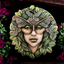 Load image into Gallery viewer, Celtic Goddess Tree Spirit Wall Plaque Mystical Garden Decor Spiritual Ornament
