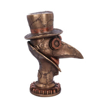Load image into Gallery viewer, Steampunk Plague Doctor Bust Figurine Gothic Dark Ornament Fantasy Art decor