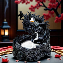 Load image into Gallery viewer, Mystical Dragon Backflow Incense Holder Gothic Smoke Aromatherapy Feng Shui