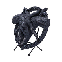 Load image into Gallery viewer, Gothic Baphomet Claws Pentagram Statue Occult Horror Altar Decor Figurine 24.5 cm