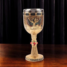 Load image into Gallery viewer, Egyptian Isis Goblet - Stunning Decorative Chalice - Egyptian Decor Ornament