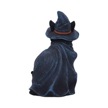 Load image into Gallery viewer, Bewitching Witch Cat Figurine – 18.5cm Magical Black Cat Ornament