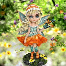 Laden Sie das Bild in den Galerie-Viewer, Enchanted Butterfly Fairy Mythical Statue Fantasy Figurine Home Decor Ornament Fairy Figurine Statue
