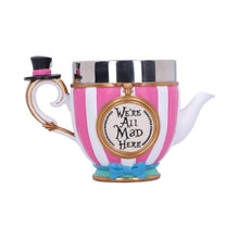 Load image into Gallery viewer, Pinky's Up Mad Hatter "We're All Mad Here" Cup 11cm - Exclusive Nemesis Collection