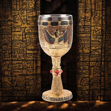 Load image into Gallery viewer, Egyptian Isis Goblet - Stunning Decorative Chalice - Egyptian Decor Ornament