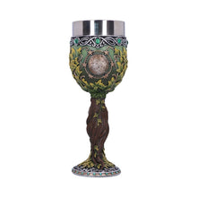Load image into Gallery viewer, Wiccan Triple Moon Pagan Goblet Goddess Mother Earth Chalice Drinking Vessel