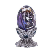 Load image into Gallery viewer, Air Baby Dragon Egg Figurine - Resin Fantasy Statue Gothic Home Decor 12cm