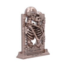 Laden Sie das Bild in den Galerie-Viewer, Gothic Skeleton Lovers Ornament Tarot Figurine Halloween fantasy art Decor