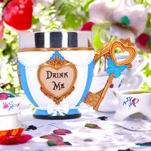 Load image into Gallery viewer, Pinky's Up Alice "Drink Me" Cup 11cm - Exclusive Nemesis Now Collection