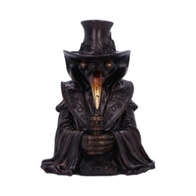 Laden Sie das Bild in den Galerie-Viewer, Backflow Incense Burner Plague Doctor Figurine Gothic Cone Holder Ornament