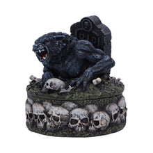Load image into Gallery viewer, Horror Werewolf Figurine Box Gothic Storage Dark Figurine Trinket Holder Occult Art