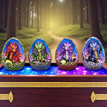 Load image into Gallery viewer, Enchanted Gothic Fantasy Dragon Egg Figurines Blooming Brood Collectible Statue