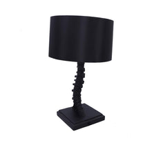Laden Sie das Bild in den Galerie-Viewer, Gothic Vertebrae Table Lamp Spine Light with Shade Halloween Horror Decor