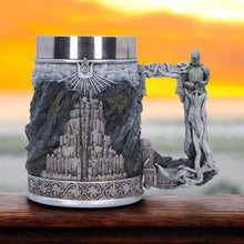 Load image into Gallery viewer, Lord of the Rings Gondor Tankard - Licensed Gondorian Decor Mug for Middle-earth Enthusiasts