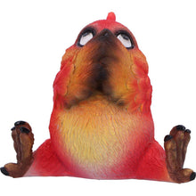 Laden Sie das Bild in den Galerie-Viewer, Three Wise Comical Birds Figurines See Hear Speak No Evil Wisdom Ornaments