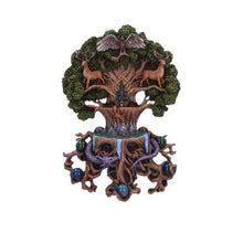 Load image into Gallery viewer, Yggdrasil Wall Plaque by Anne Stokes - Resin Tree of Life Decor Fantasy Art 30.5 cm