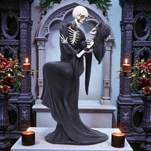 Load image into Gallery viewer, Eternal Dance Skeleton Lovers Figurine Gothic Romance Skull Couple Ornament