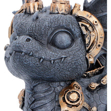 Load image into Gallery viewer, Steampunk Dragon Figurine Gothic Mechanical Creature Ornament Fantasy Collectible