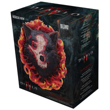 Laden Sie das Bild in den Galerie-Viewer, Blizzard Diablo 4 Mephisto Wolf Head Wall Plaque Gaming Horror Collectible