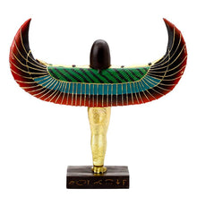 Load image into Gallery viewer, Gold Egyptian Winged Isis Figurine 23cm - Ancient Goddess Home Decor Statue