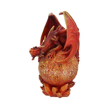 Laden Sie das Bild in den Galerie-Viewer, Gothic Planet Dragons Venus Figurine Red Fire Fantasy Statue Astrology Ornament Gift