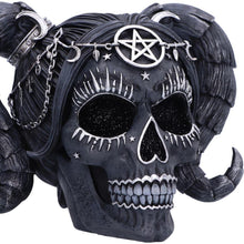 Load image into Gallery viewer, Gothic Baphomet Doll Skull Ornament Alchemy Fantasy Figurine Wiccan Pentagram Statue