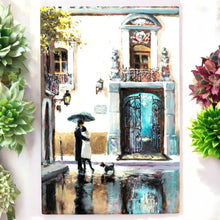 Load image into Gallery viewer, Boulevard Hotel Ceramic Art Tile by Brent Heighton - 30x20cm | Wall Decor | Ready to Hang